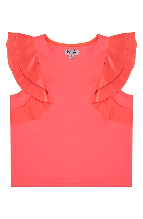 MIA New York Kids' Flutter Sleeve Top at