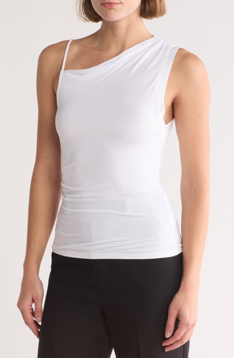 Asymmetric Knit Tank