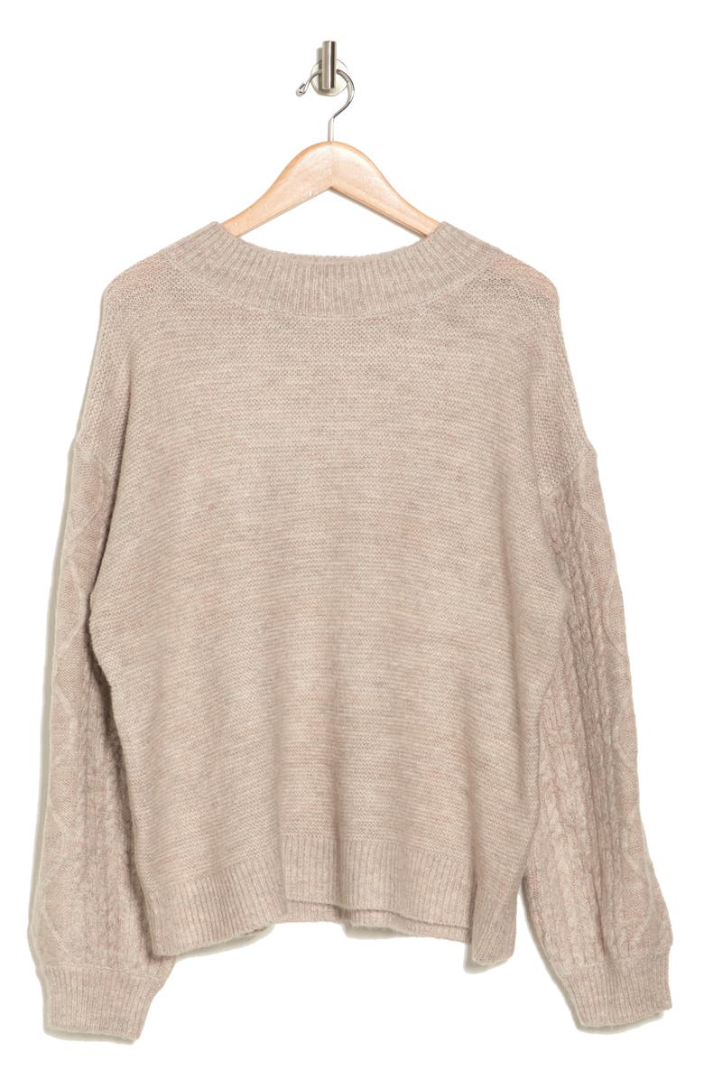 Vigoss Mossy Cable Knit Sweater | Nordstromrack