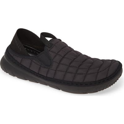 Merrell Hut Quilted Moc Sneaker, Black