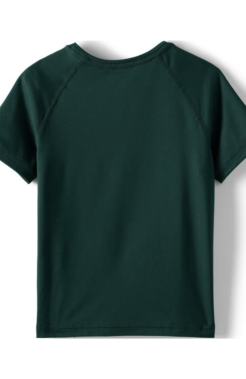 LANDS' END LANDS' END SCHOOL UNIFORM KIDS SHORT SLEEVE ACTIVE TEE