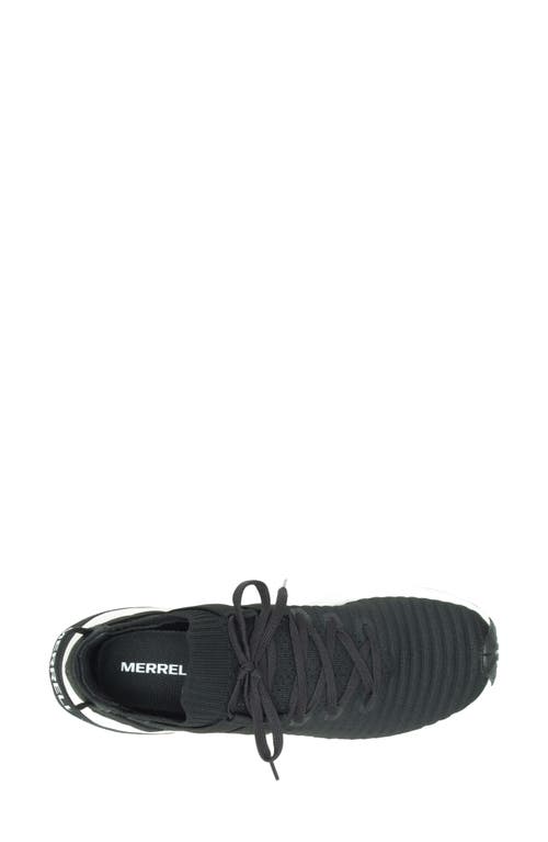 Shop Merrell Embark Lace-up Running Shoe In Black/white