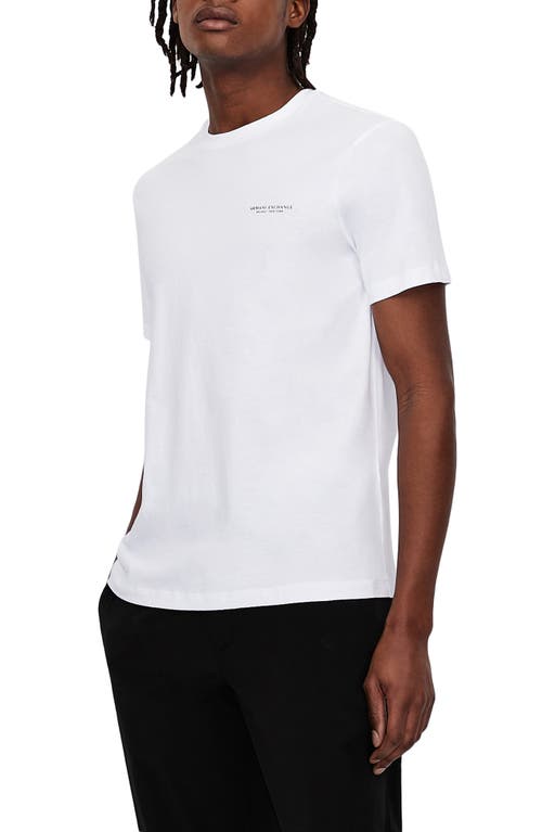 Milano/New York Logo T-Shirt in White