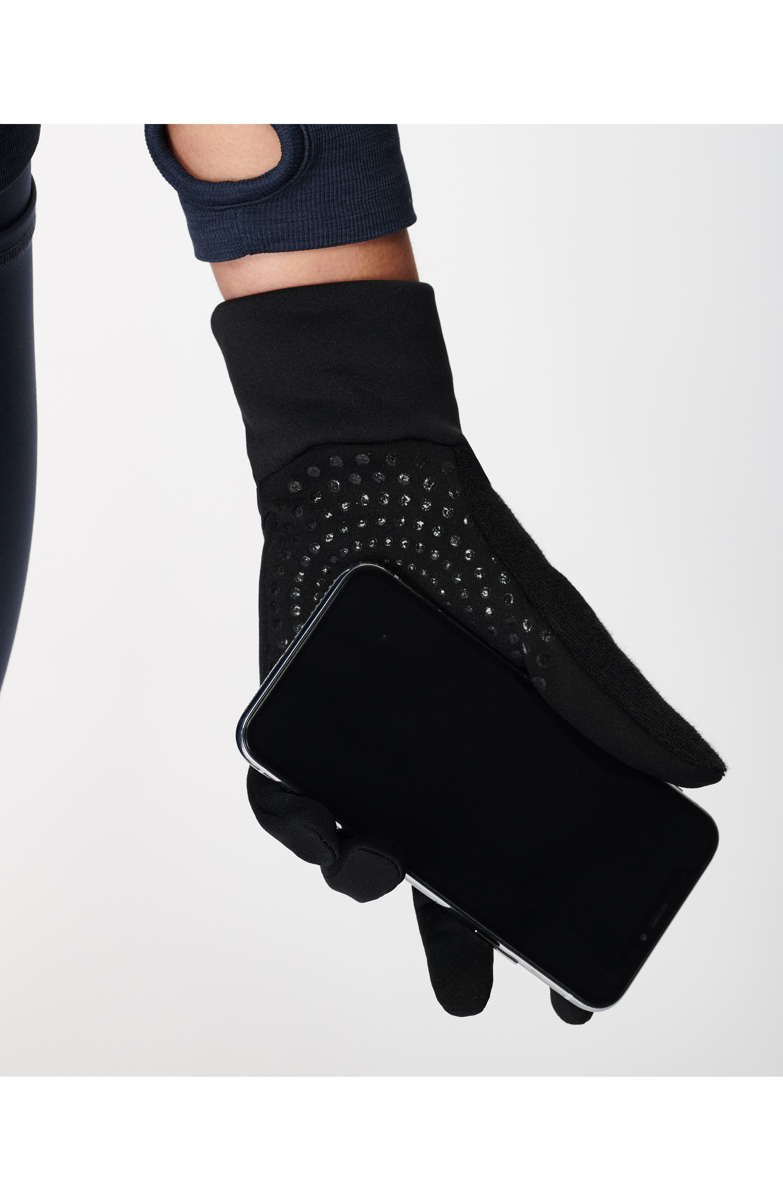 sweaty betty tech running gloves