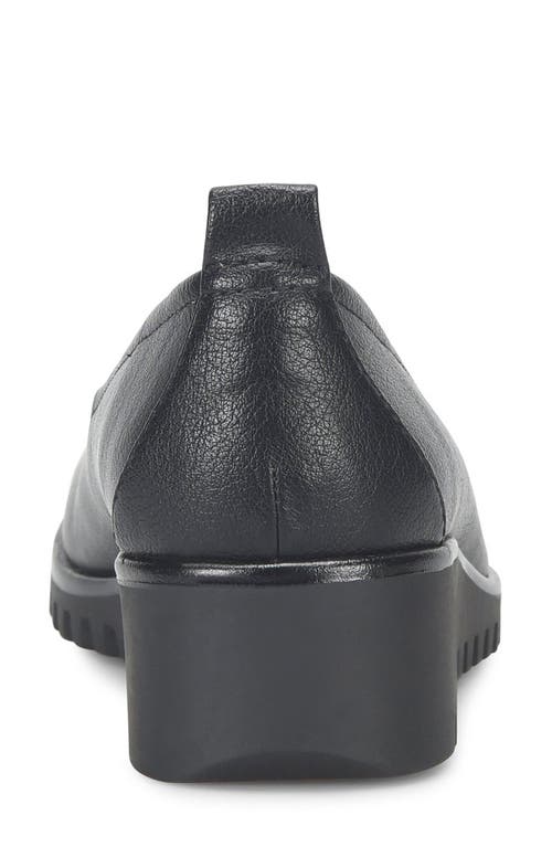 Eurosoft Darcie Wedge Flat In Black