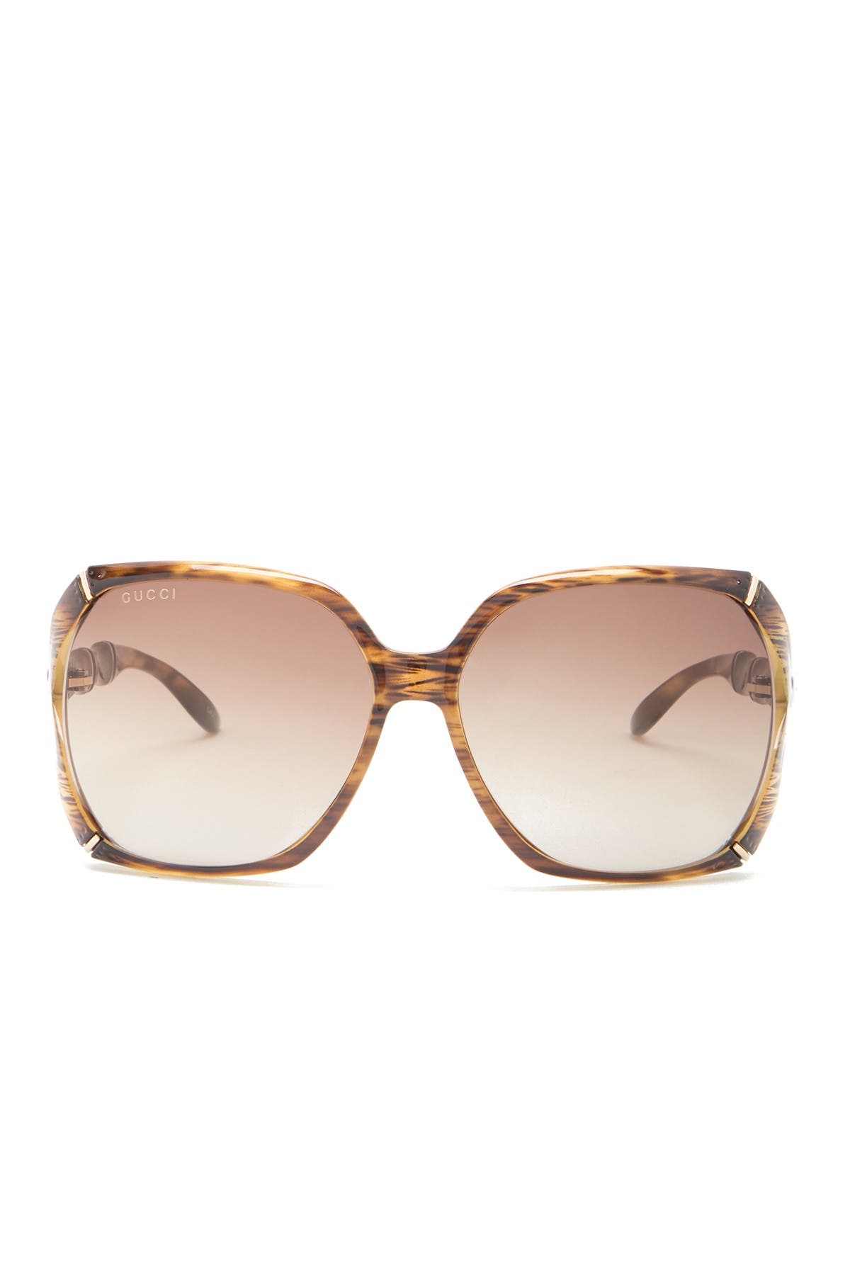 gucci 58mm oversize square sunglasses