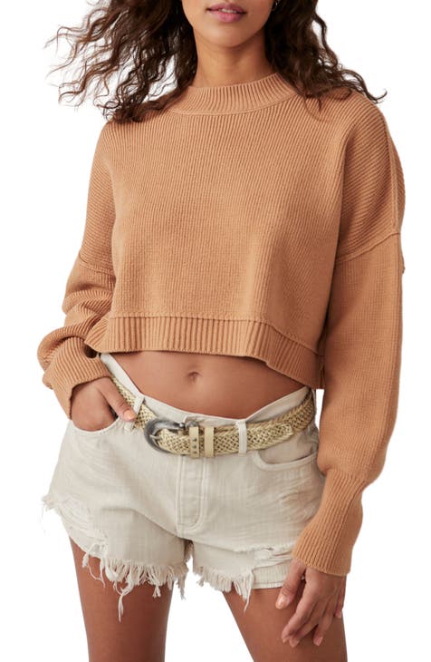 Women's Beige Sweaters