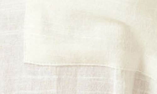L*space Lspace Bora Button-up Cover-up Crop Top In Cream