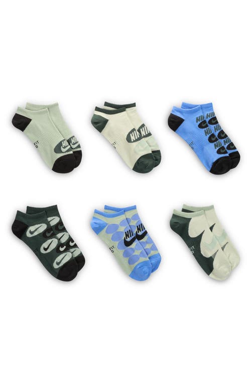 Shop Nike Dri-fit Ankle Socks In Multi-color 1