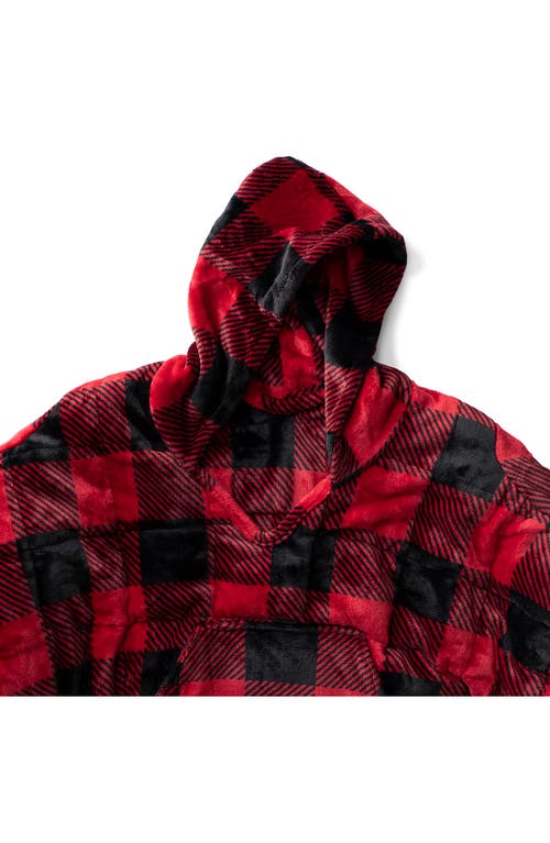 Ella Jayne Home Weighted Anti-anxiety Wearable Blanket In Red/black