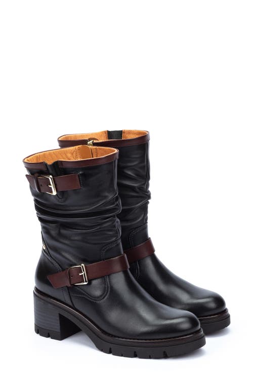 Shop Pikolinos Soria W0b Zip-up Boot In Black