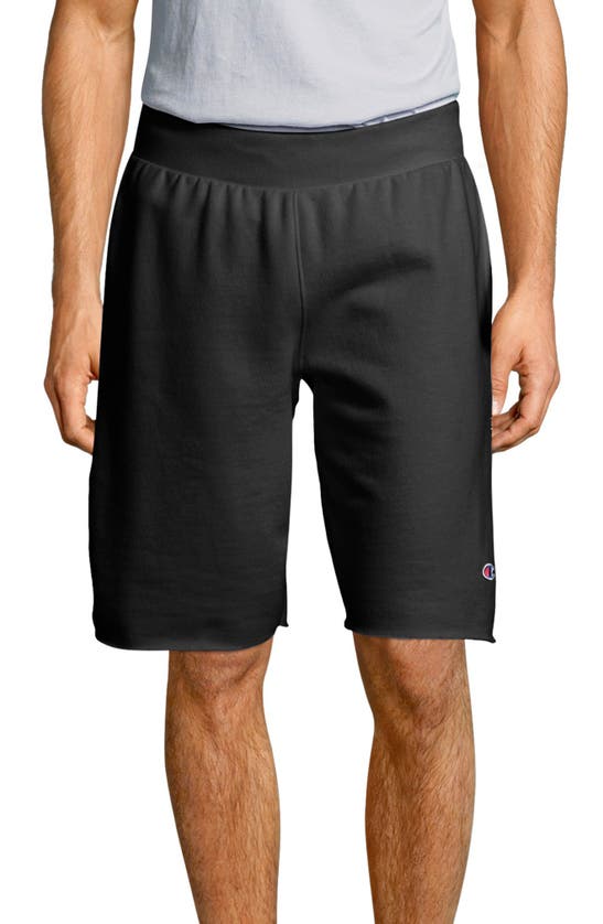 Champion Cotton Jersey 9 Shorts With Pockets In Black
