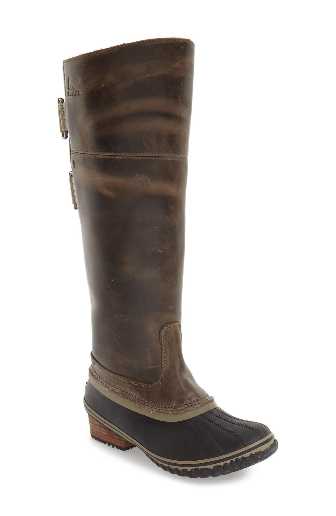 rhinestone winter boots