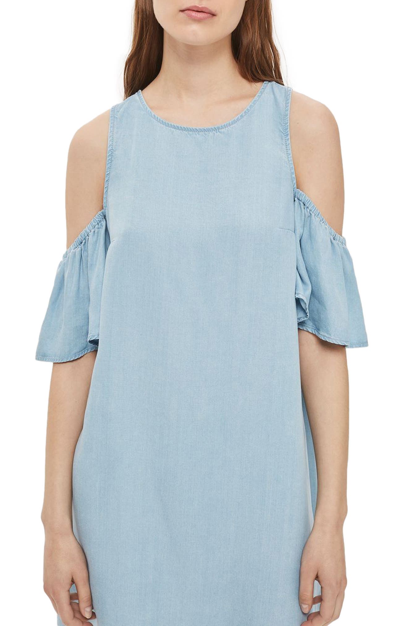 nordstrom cold shoulder dress