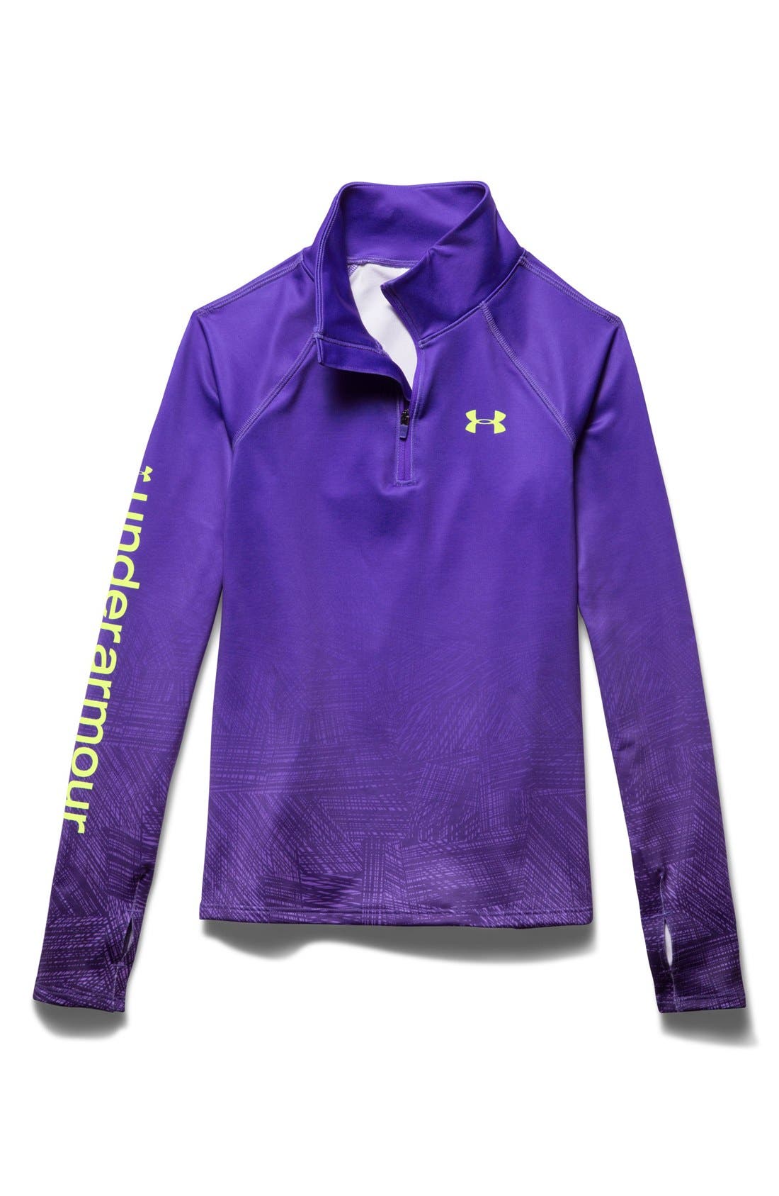 Under Armour ColdGear® Quarter Zip Pullover (Big Girls) Nordstrom
