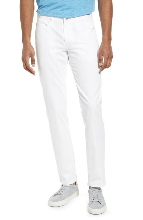 Peter Millar eb66 Regular Fit Performance Pants in White