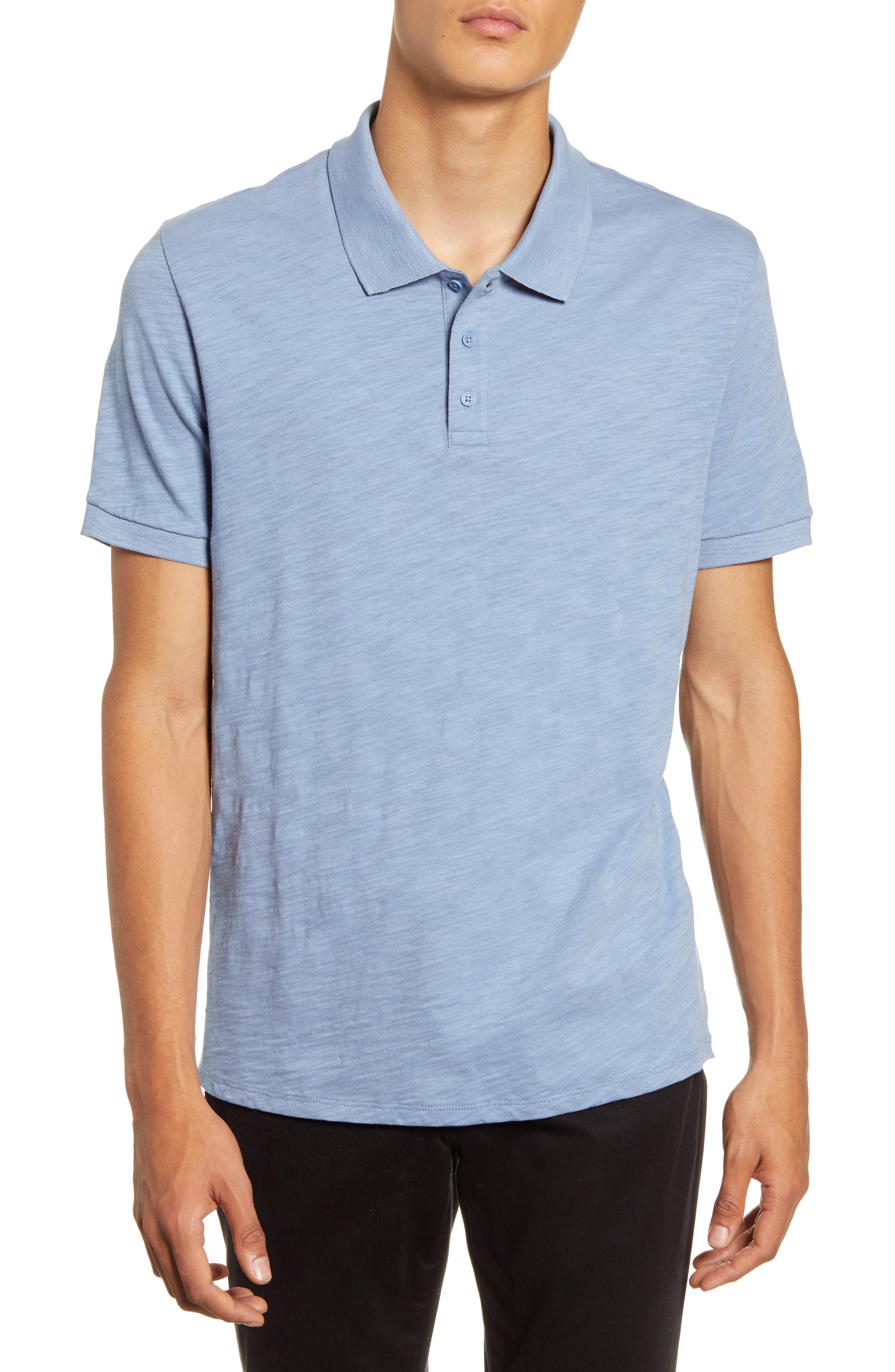 vince classic slim fit polo