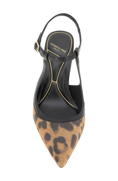 Shop Kenneth Cole Romi Slingback Pump In Leopard Suede