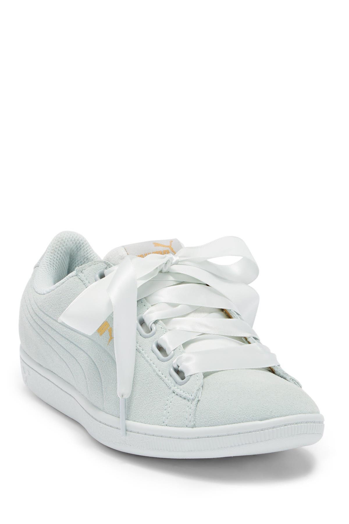 puma vikky ribbon white