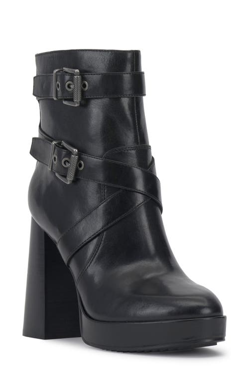 Coliana Platform Bootie in Black