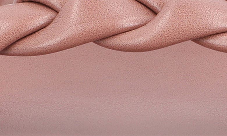 Shop Journee Collection Zannah Braided Tru Comfort Platform Sandal In Rose
