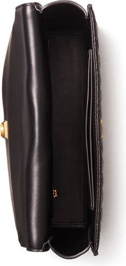 Tory Burch Fleming Soft Camera Lambskin Leather Cross Body Bag,  Shiso/Gold,$398