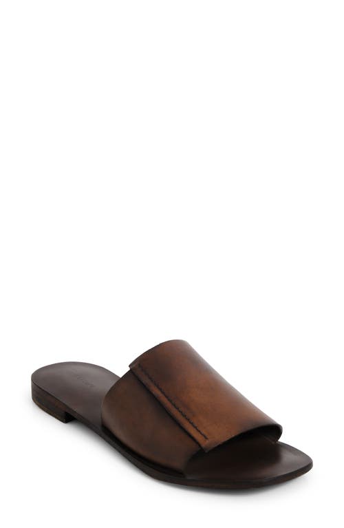 Verona Slide Sandal in Ember