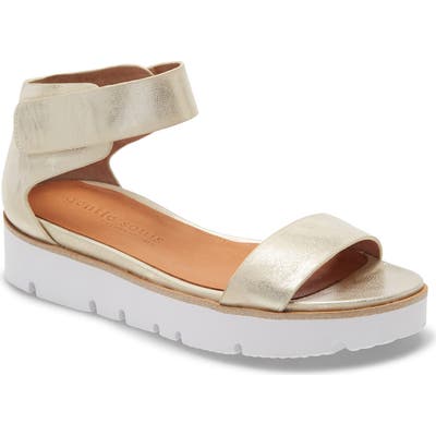 Gentle Souls By Kenneth Cole Lavern Platform Sandal, Ivory