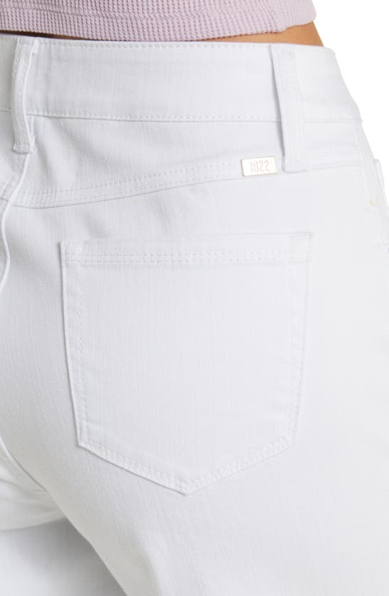 Shop 1822 Denim High Waist Wide Leg Jeans In White