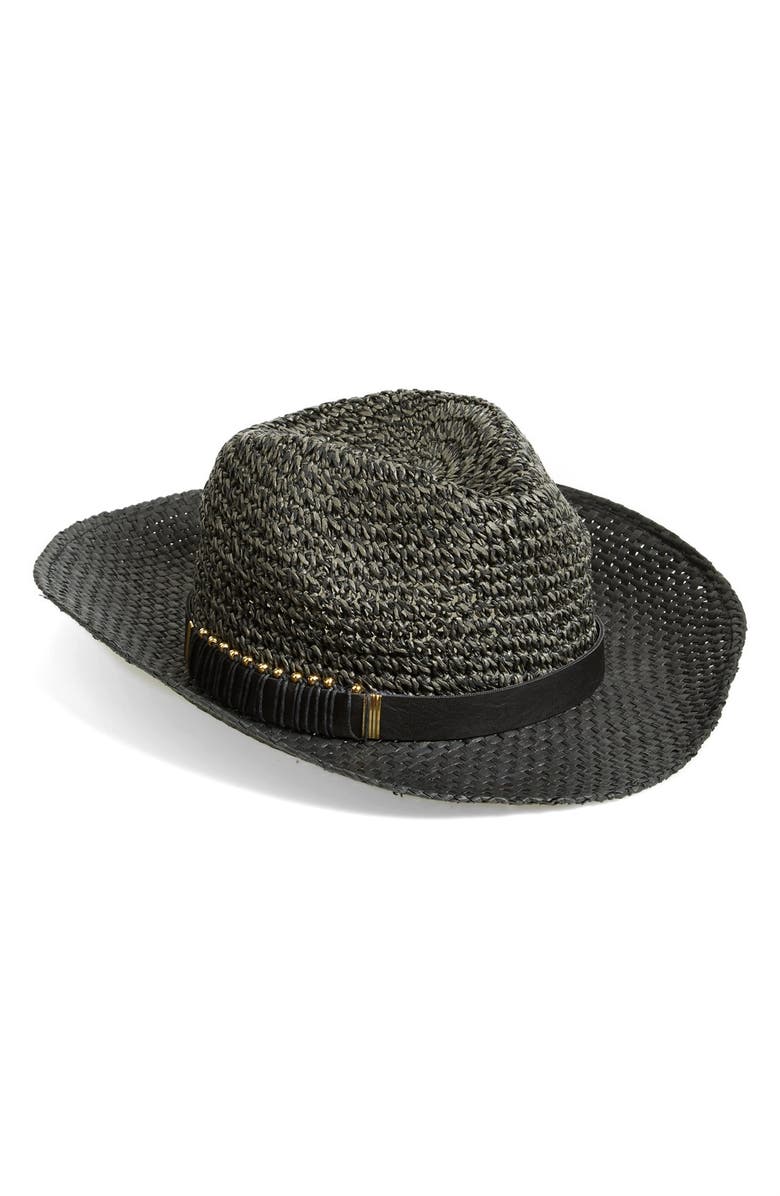 Jessica Simpson Metal Accented Panama Hat | Nordstrom