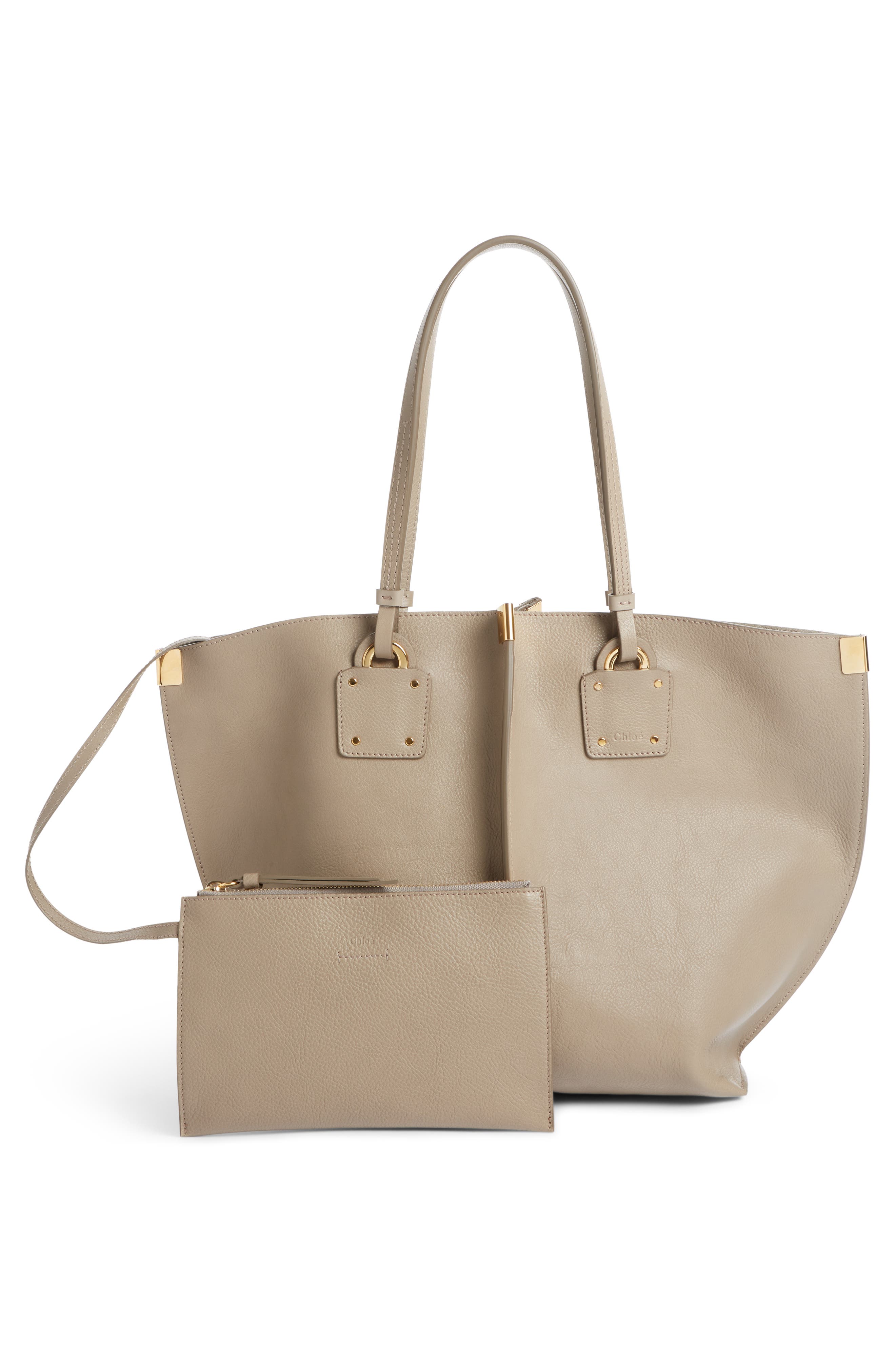 chloe vick leather tote review