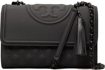 Tory Burch Fleming Small Convertible Shoulder Bag - Black