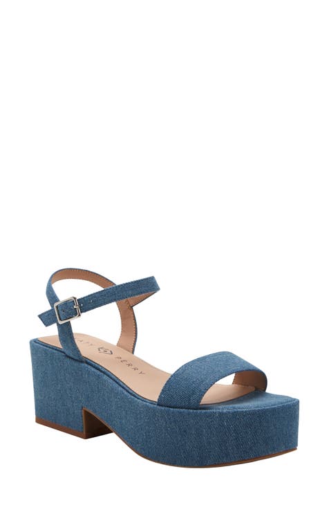 The Busy Bee Ankle Strap Platform Sandal (Women)