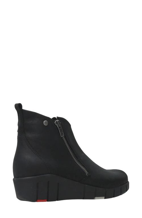Wolky Phoenix Zip-up Bootie In Black