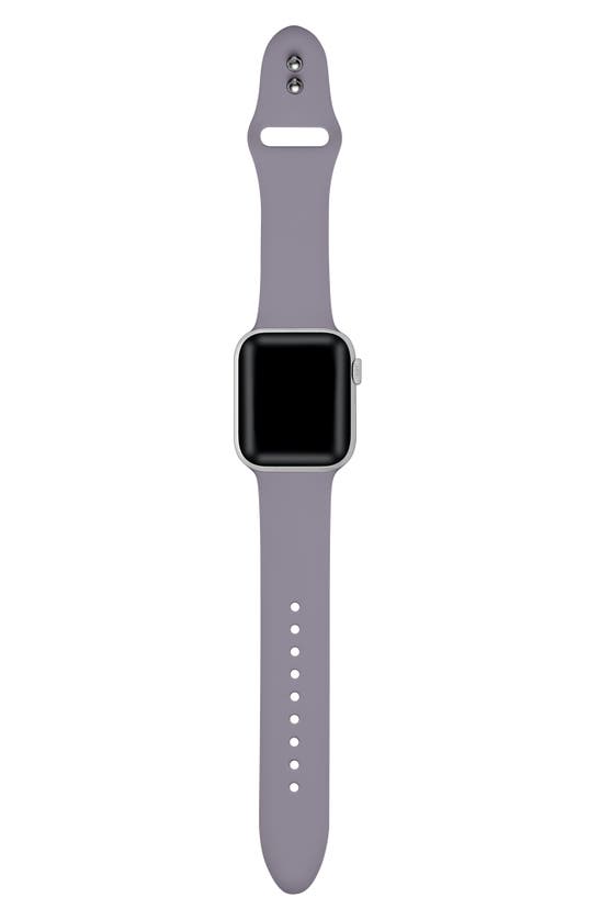 Shop The Posh Tech Silicone Sport Apple Watch Band In Purple