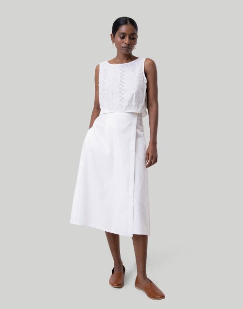 Reistor Breezy Summer Set In White In Coconut White