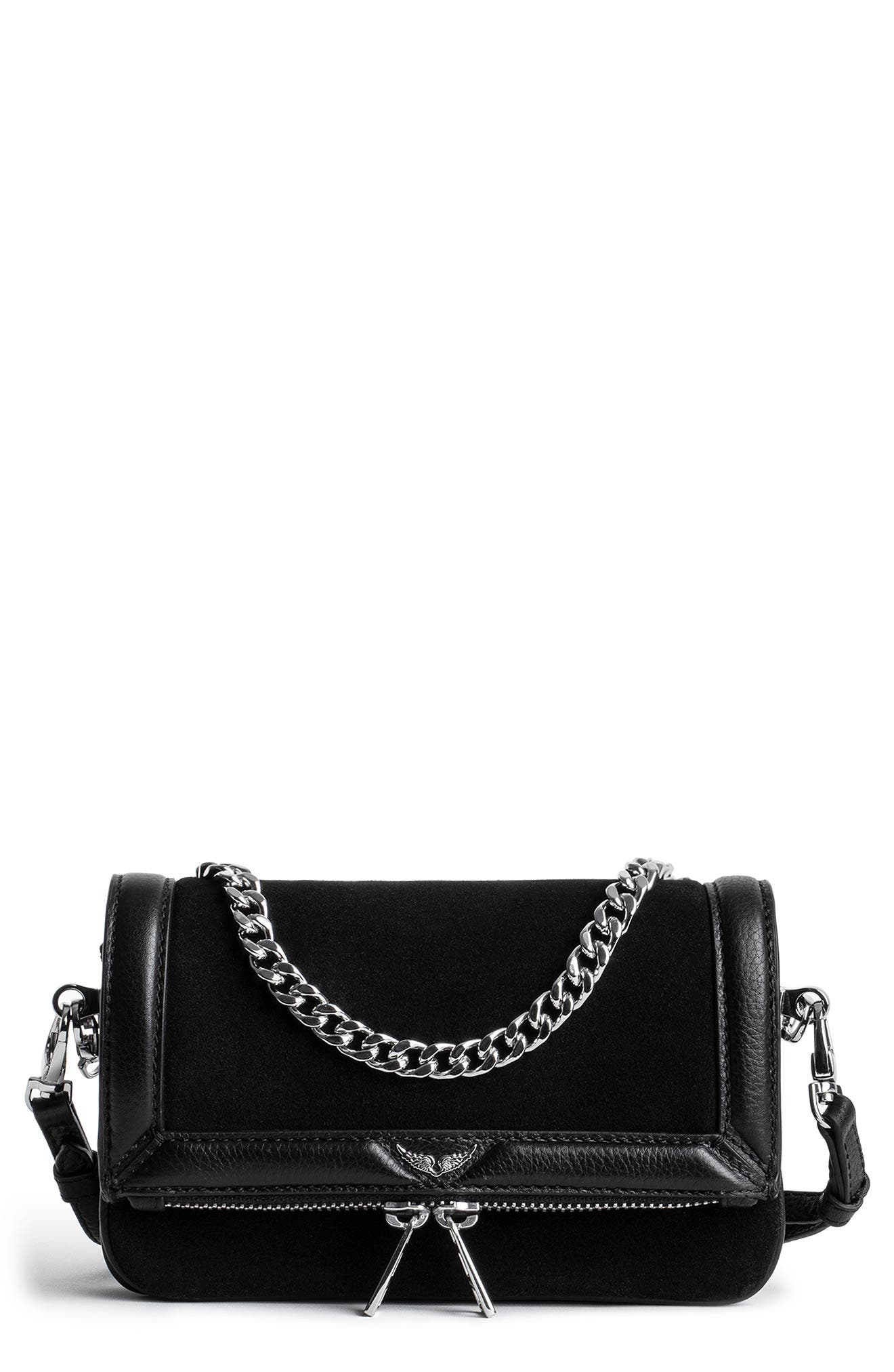 zadig and voltaire black bolsa