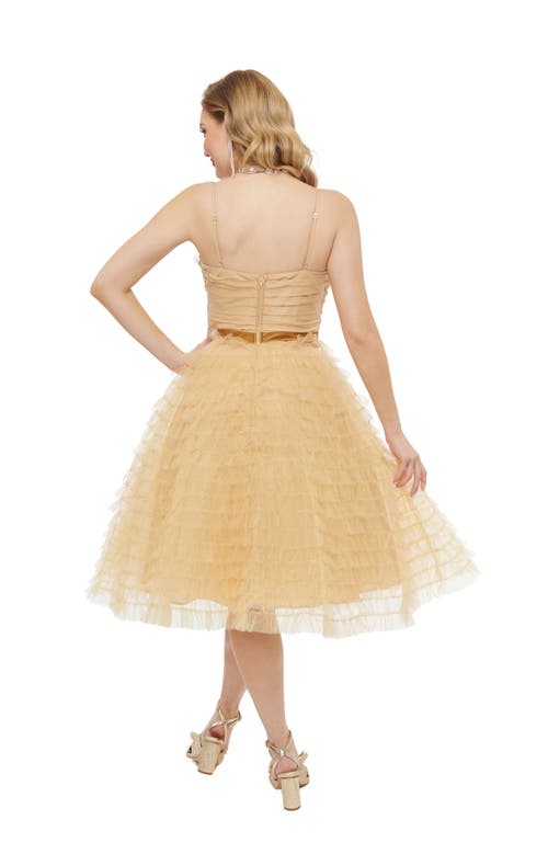 UNIQUE VINTAGE UNIQUE VINTAGE TULLE SWEETHEART CUPCAKE SWING DRESS