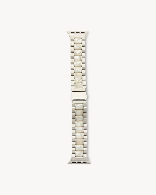 Shop Machete Boyfriend Apple Watch Band In White Shell