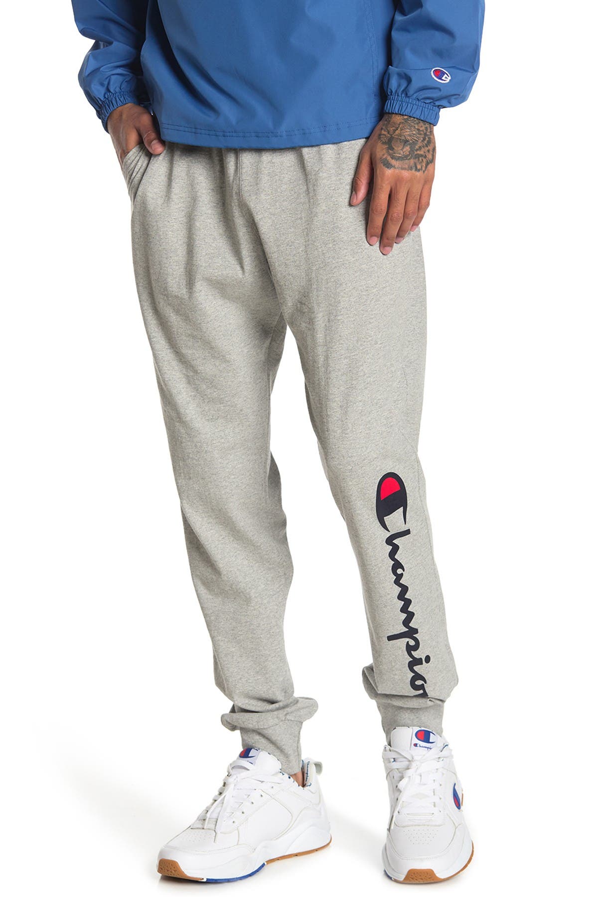 champion classic jersey joggers