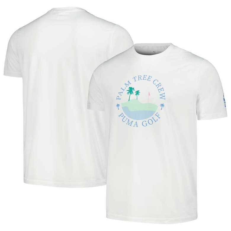 Shop Puma X Ptc White Wm Phoenix Open Island Cloudspun T-shirt