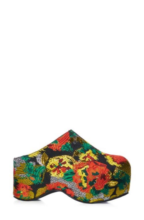 AZALEA WANG AZALEA WANG VESTA FLORAL PLATFORM CLOG