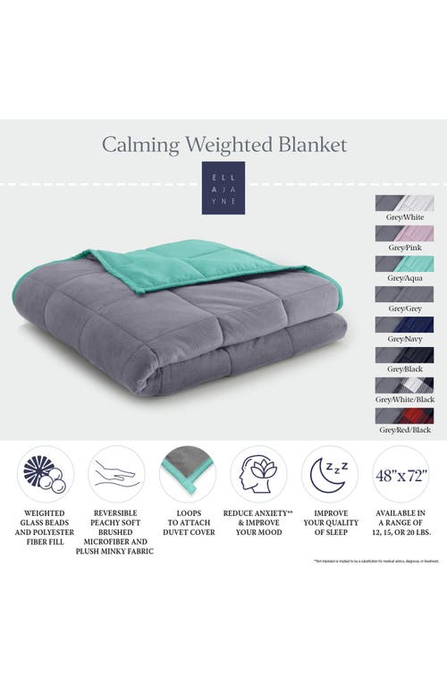 Ella Jayne Home Weighted Blanket In Aqua