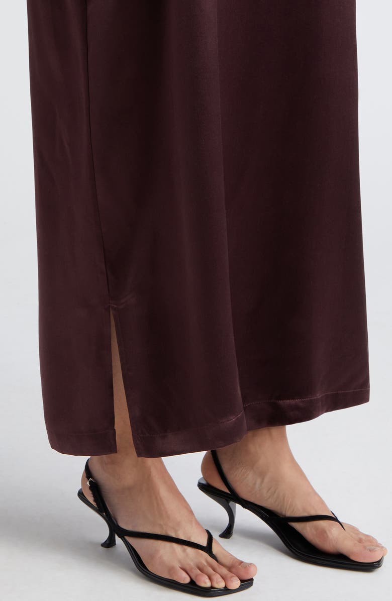 Loulou Studio Tuga Satin T-Shirt Dress | Nordstrom