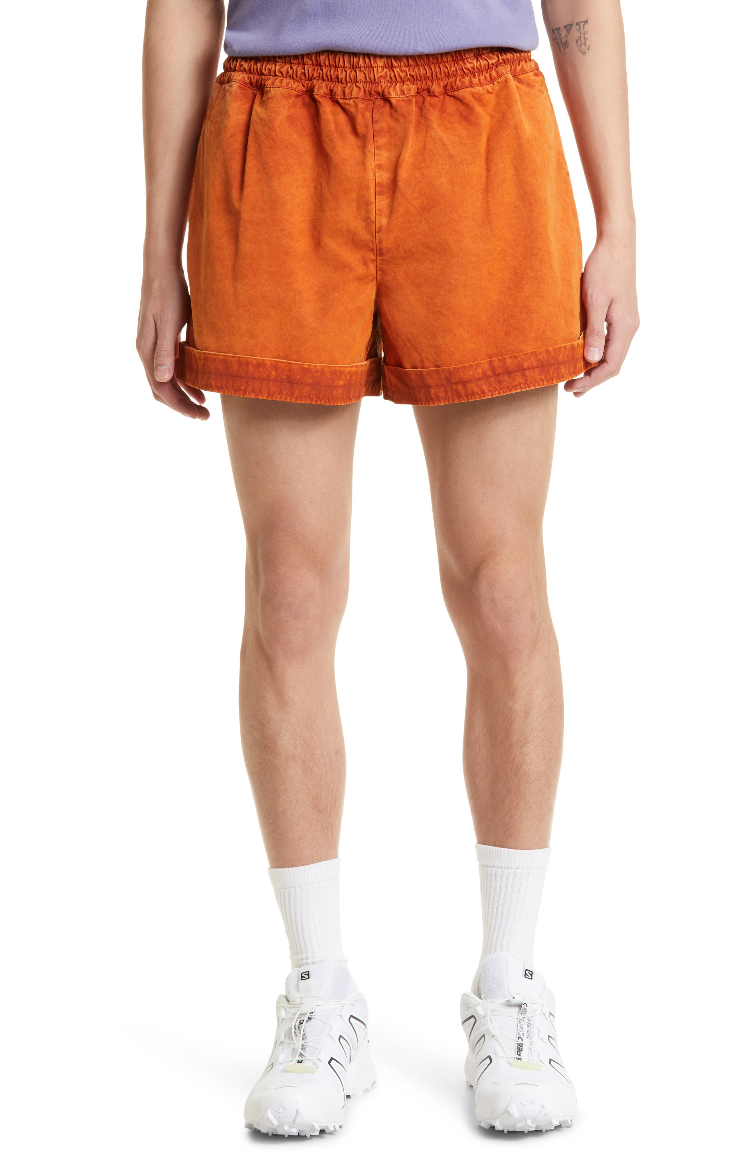 RANRA Sokki Garment Dyed Cotton Shorts | Nordstrom