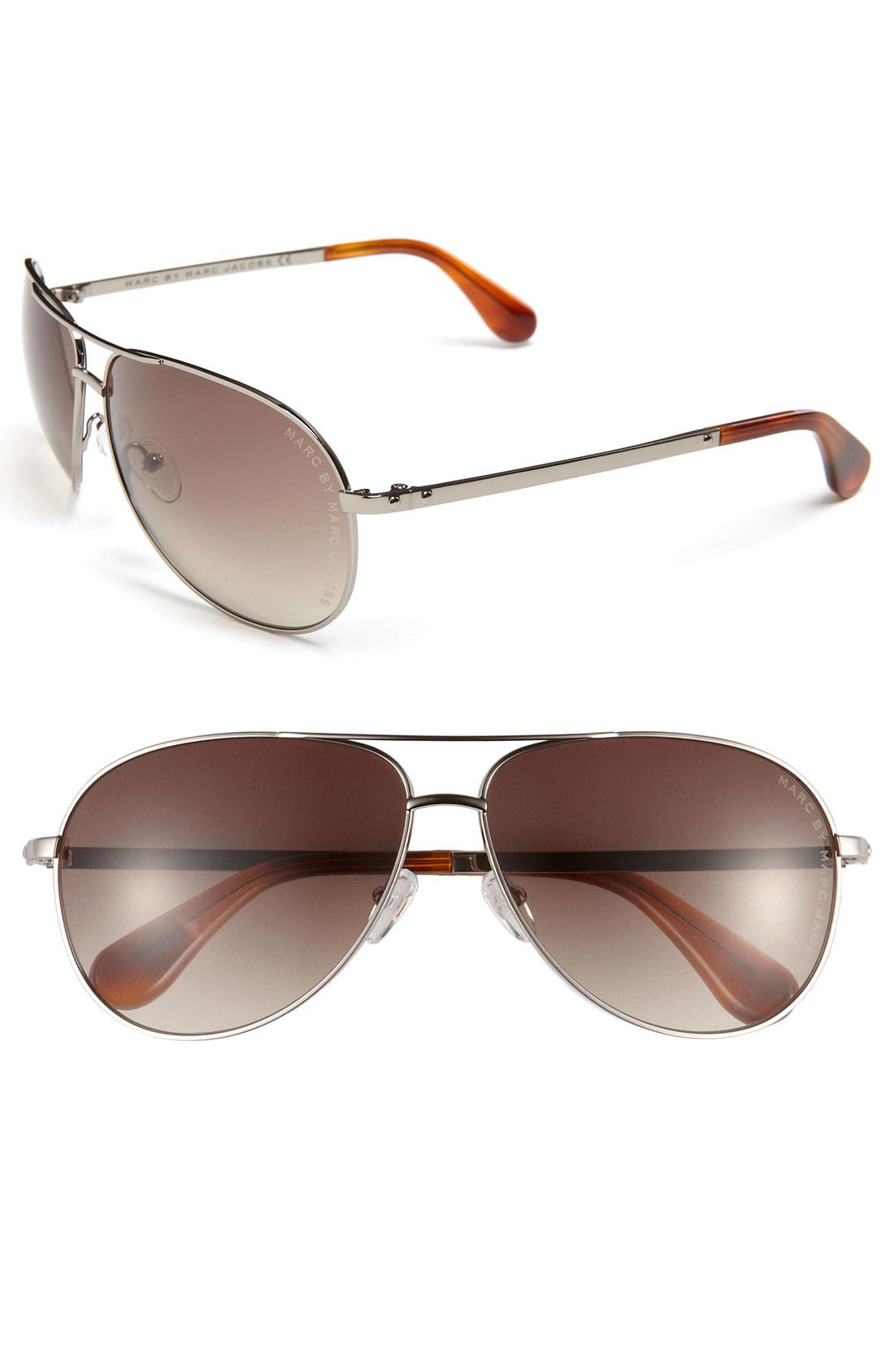 MARC BY MARC JACOBS 62mm Aviator Sunglasses Nordstrom