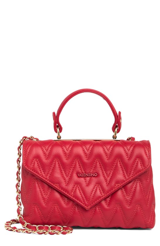 Valentino by Mario Valentino Kali Logo Embossed Leather Shoulder Bag - Free  Shipping