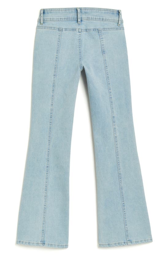 Shop Tractr Kids' Flare Jeans In Indigo