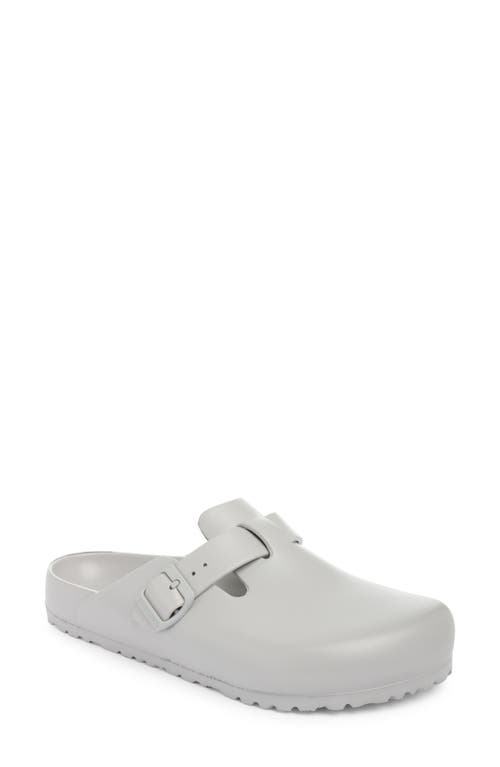 Shop Birkenstock Boston Clog In Stone Coin