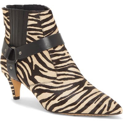 Vince Camuto Merrie Harness Pointed Toe Bootie, Black